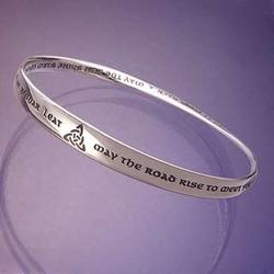May the Road Rise to Meet You Bracelet