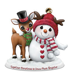 Together Christmas Is Snow Much Brighter Figurine