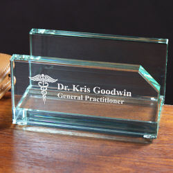 Personalized Doctor Business Card Holder