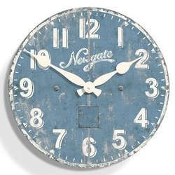 Ice Cream Factory Vintage Clock