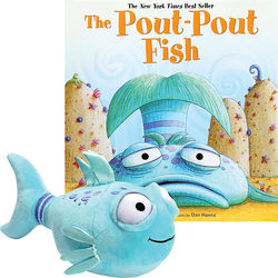 Pout Pout Fish Book and Small Plush Toy Gift Set