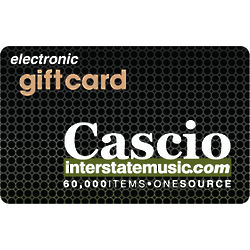 $25 Cascio Interstate Music e-Gift Card