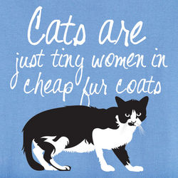 Cats are Just Tiny Women Shirt