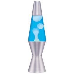 Lava Lamp in Blue and White