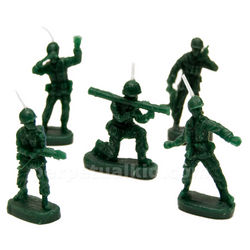 Army Men Candles