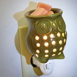 Ceramic Owl Fragrance Warmer
