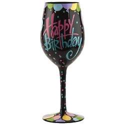 Happy Birthday to You Wine Glass