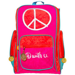 Small Peace Sign Backpack