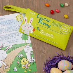 Personalized Letter From the Easter Bunny in Embroidered Envelope