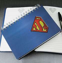 Superman DC Comics Spiral Notebook Journal