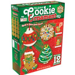 Pre-Baked Cookie Ornament Kit