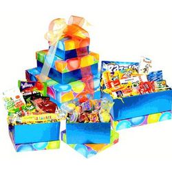 Birthday Candy Gift Tower