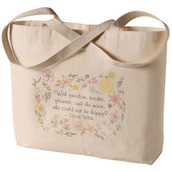 Oscar Wilde Quote Tote