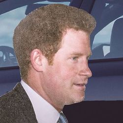 Ride With Prince Harry Right Facing Sticker