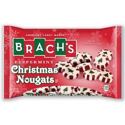 Brach's Peppermint Christmas Nougats 12oz Bag