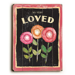 So Very Loved ll Vintage Sign
