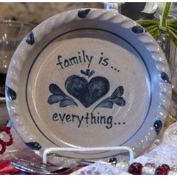 Family is Everything Pie Plate
