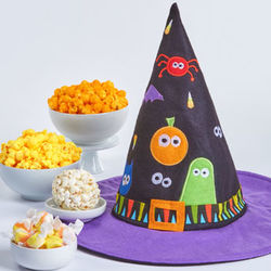 Witch Hat Costume with Treats