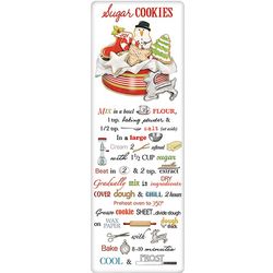 Christmas Sugar Cookies Recipe Tea Towel