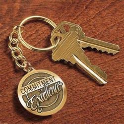 Commitment to Excellence Medallion Key Chain