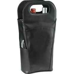 Double Insulated Wine Bottle Cooler Tote Bag