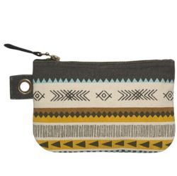 Small Saddle Up Cotton Zipper Pouch