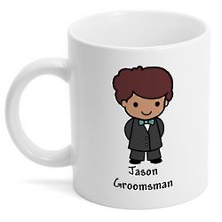 Groomsman Custom Character Mug