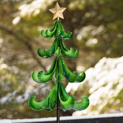 Christmas Tree Wind Spinner