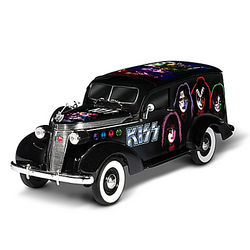KISS Forever 1:18-Scale Studebaker Hearse Sculpture