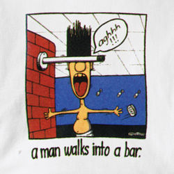 A Man Walks Into a Bar T-Shirt