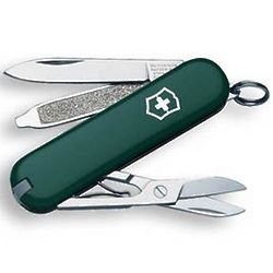 Classic Hunter Green Swiss Army Knife