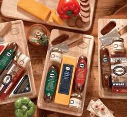 Delectable Meat and Cheese Tray Gift Box