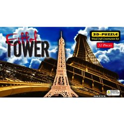 Large Wooden Eiffel Tower 3D Jigsaw Puzzle