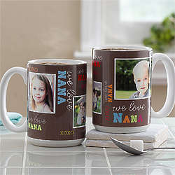 Loving You Personalized Photo Coffee Mug