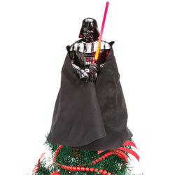 Star Wars Darth Vader Tree Topper with LED Light Saber