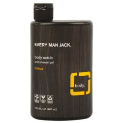 Every Man Jack Citrus Body Scrub Shower Gel