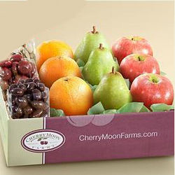 Organic Fruit and Snacks Box