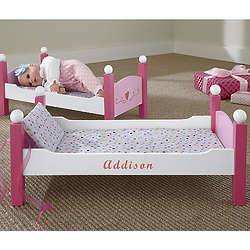 Personalized Doll Bunk Bed