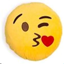 Emoji Kiss Pillows