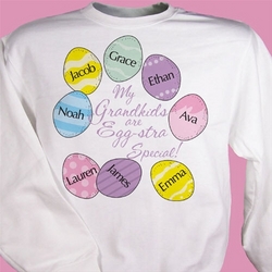 Eggstra Special Personalized Sweatshirt