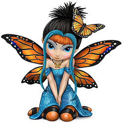Butterfly Kisses Fairy Figurine