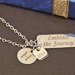 Personalized Embrace the Journey Necklace