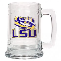 LSU Tigers Glass Beer Tankard