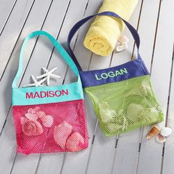 Personalized Seashell Sand Bags