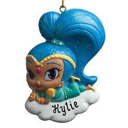 Personalized Shimmer and Shine Shine Ornament