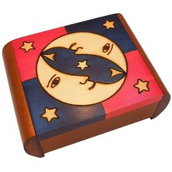 Moonlight Secret Wooden Puzzle Box