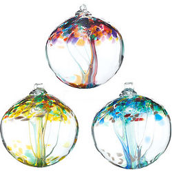 Recycled Inspirations Glass Tree Globes