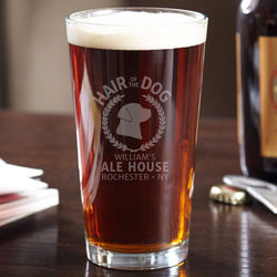 Hair of the Dog Personalized Pint Glass