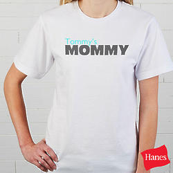 Mommy's Personalized Mother & Son T-Shirt
