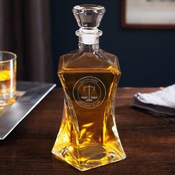 Scales of Justice Coppola Whiskey Decanter